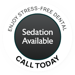 sedation available badge